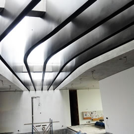 Skylight in Laminated Glass